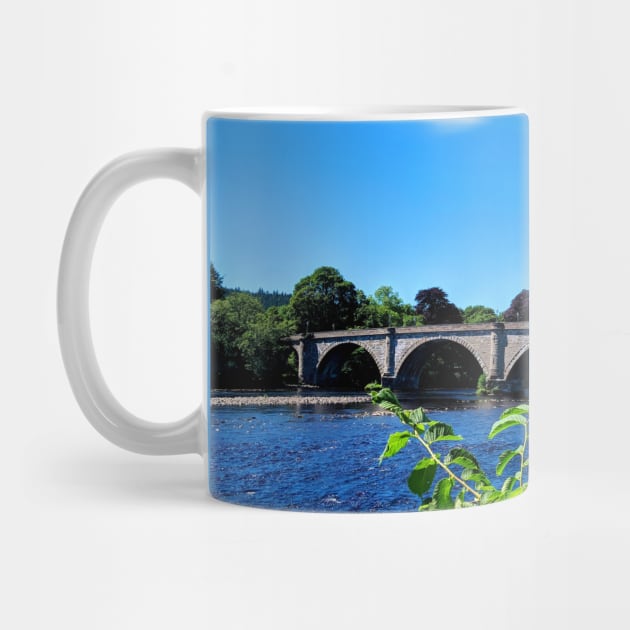 Dunkeld Bridge, River Tay, Scotland by MitaDreamDesign